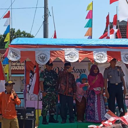 Kali Pertama Pemerintah Kecamatan Sedan Kabupaten Rembang Menggelar Karnaval HUT Ke-74 RI